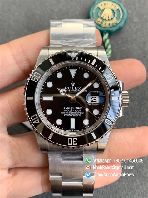 rolex gmf vs noob|clone rolex submariner automatic movement.